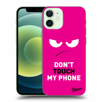 Picasee ULTIMATE CASE pro Apple iPhone 12 mini - Angry Eyes - Pink