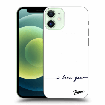 Etui na Apple iPhone 12 mini - I love you