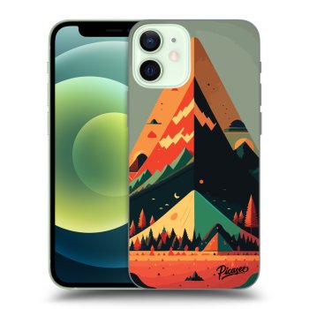 Picasee silikonowe przeźroczyste etui na Apple iPhone 12 mini - Oregon