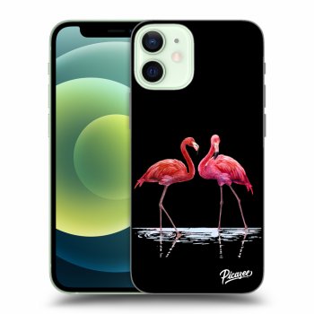 Etui na Apple iPhone 12 mini - Flamingos couple