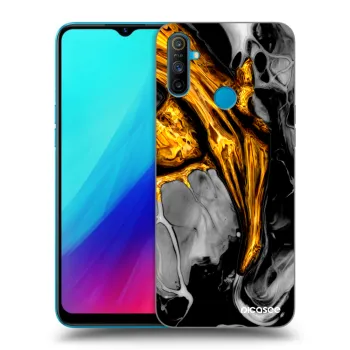 Etui na Realme C3 - Black Gold