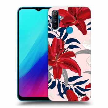 Etui na Realme C3 - Red Lily