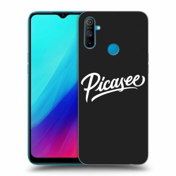 Etui na Realme C3 - Picasee - old logo - white