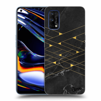Etui na Realme 7 Pro - Gold Minimal