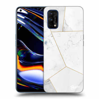 Etui na Realme 7 Pro - White tile