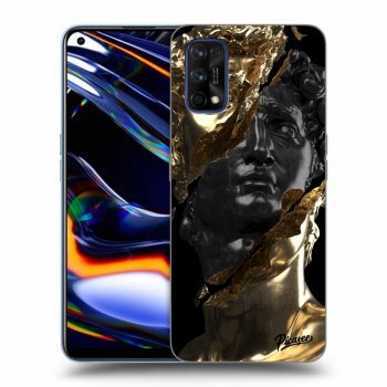 Etui na Realme 7 Pro - Gold - Black