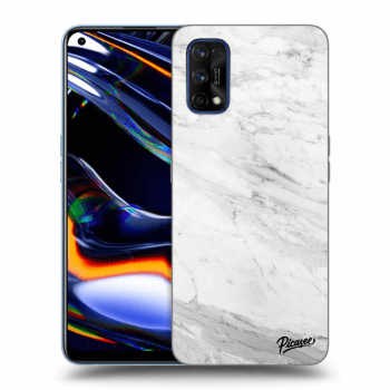 Etui na Realme 7 Pro - White marble