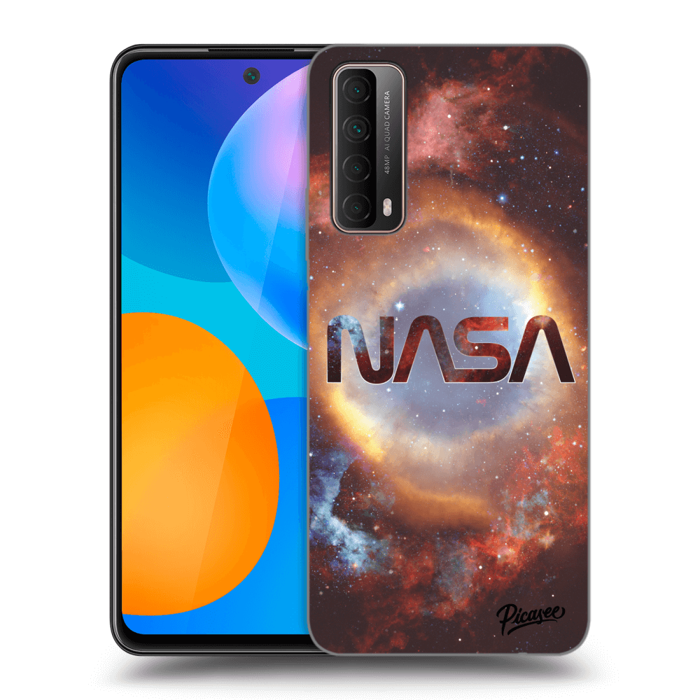 Picasee silikonowe czarne etui na Huawei P Smart 2021 - Nebula