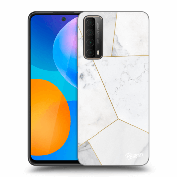 Etui na Huawei P Smart 2021 - White tile