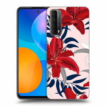 Etui na Huawei P Smart 2021 - Red Lily