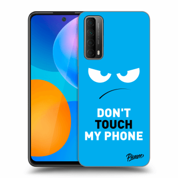 Etui na Huawei P Smart 2021 - Angry Eyes - Blue