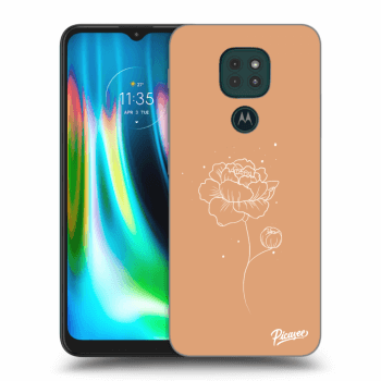 Etui na Motorola Moto G9 Play - Peonies