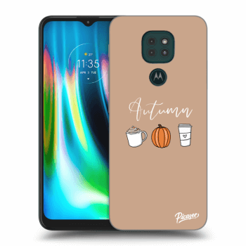 Picasee silikonowe przeźroczyste etui na Motorola Moto G9 Play - Autumn