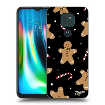 Picasee silikonowe czarne etui na Motorola Moto G9 Play - Gingerbread