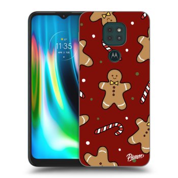 Picasee silikonowe przeźroczyste etui na Motorola Moto G9 Play - Gingerbread 2