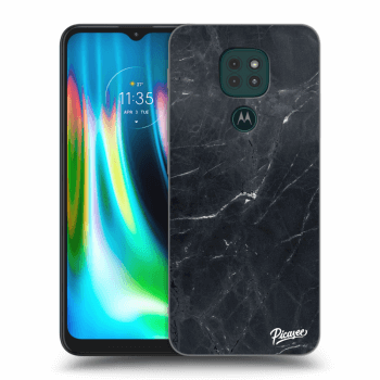 Etui na Motorola Moto G9 Play - Black marble