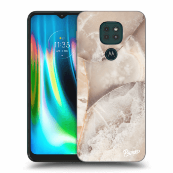 Etui na Motorola Moto G9 Play - Cream marble