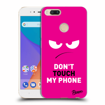 Etui na Xiaomi Mi A1 Global - Angry Eyes - Pink