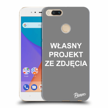 Etui na Xiaomi Mi A1 Global - Własny projekt ze zdjęcia