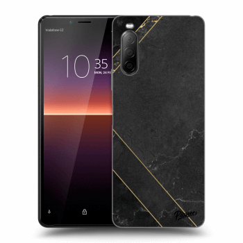 Etui na Sony Xperia 10 II - Black tile