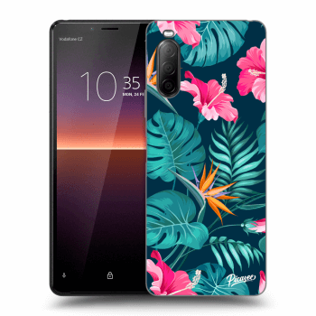 Etui na Sony Xperia 10 II - Pink Monstera