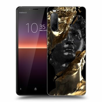 Etui na Sony Xperia 10 II - Gold - Black