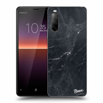 Etui na Sony Xperia 10 II - Black marble