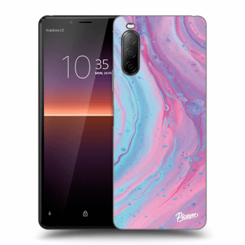 Etui na Sony Xperia 10 II - Pink liquid