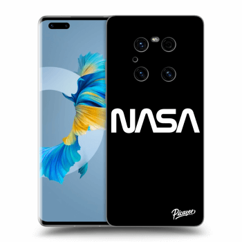 Picasee silikonowe czarne etui na Huawei Mate 40 Pro - NASA Basic
