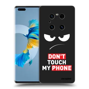 Etui na Huawei Mate 40 Pro - Angry Eyes - Transparent