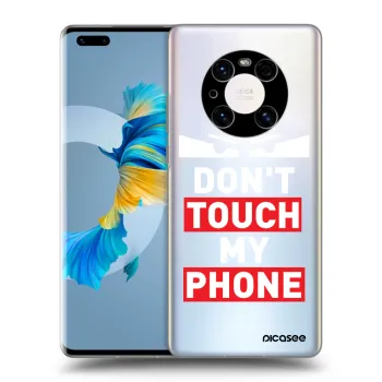 Picasee silikonowe przeźroczyste etui na Huawei Mate 40 Pro - Shadow Eye - Transparent
