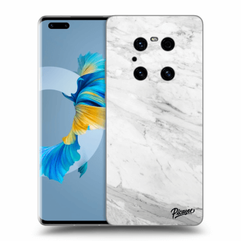 Etui na Huawei Mate 40 Pro - White marble