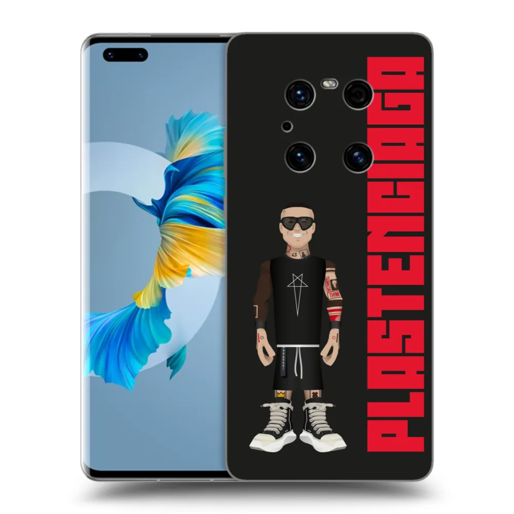 Picasee silikonowe czarne etui na Huawei Mate 40 Pro - Tomáš Rajchl