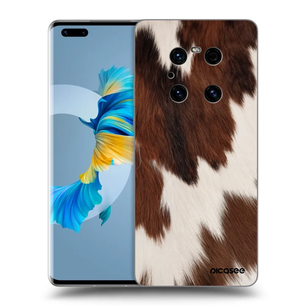 Picasee silikonowe czarne etui na Huawei Mate 40 Pro - Rustica