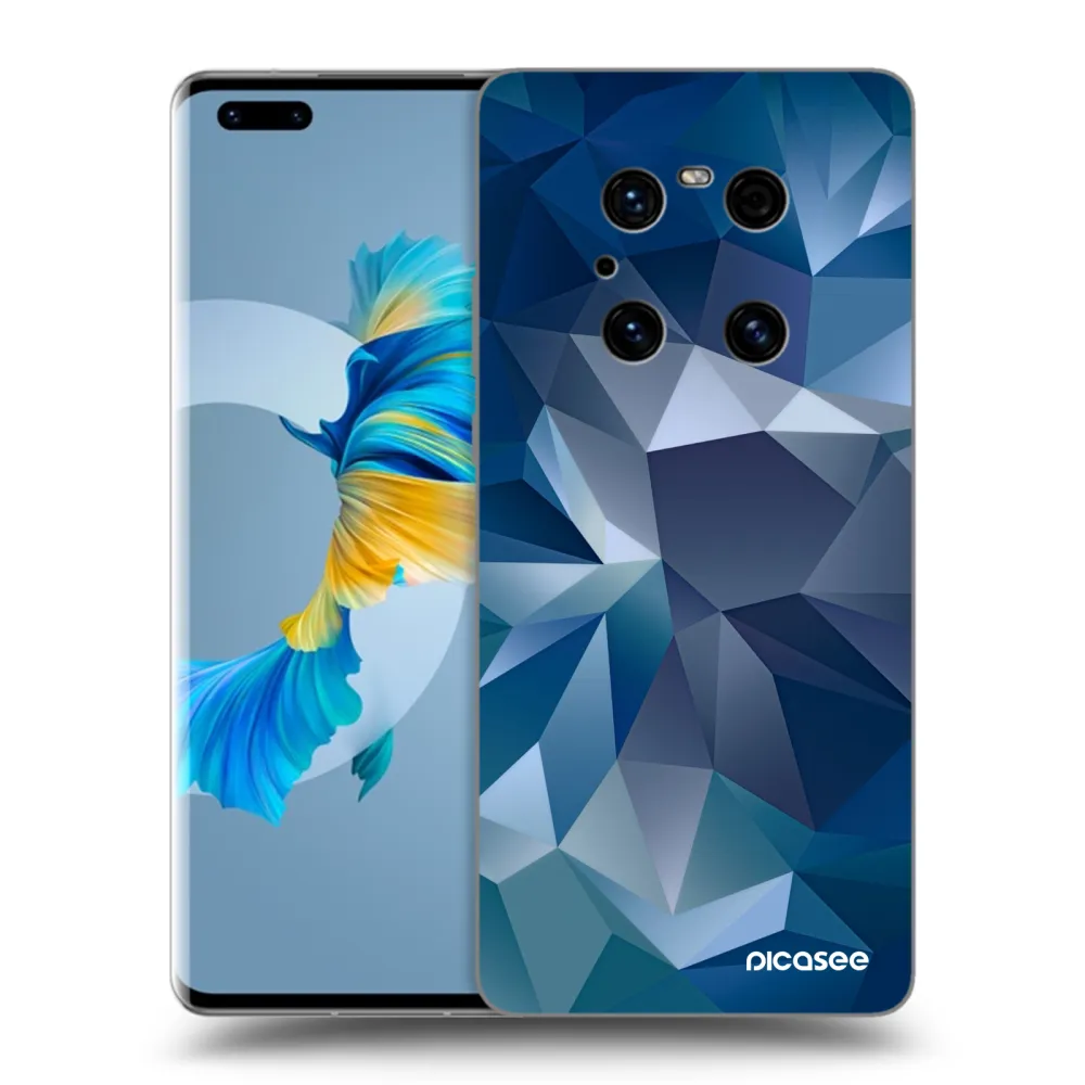 Picasee silikonowe czarne etui na Huawei Mate 40 Pro - Wallpaper