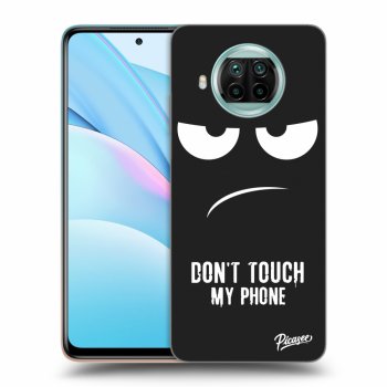 Picasee silikonowe czarne etui na Xiaomi Mi 10T Lite - Don't Touch My Phone