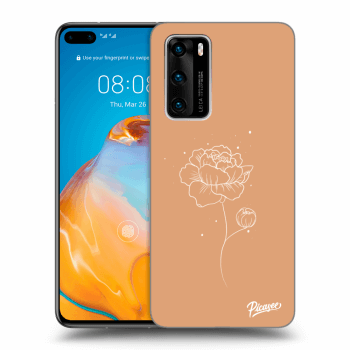 Etui na Huawei P40 - Peonies