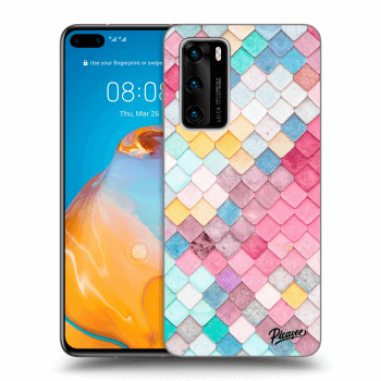 Etui na Huawei P40 - Colorful roof