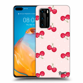 Etui na Huawei P40 - Cherries