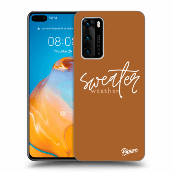 Etui na Huawei P40 - Sweater weather