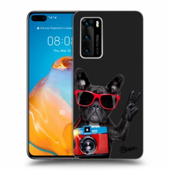 Etui na Huawei P40 - French Bulldog