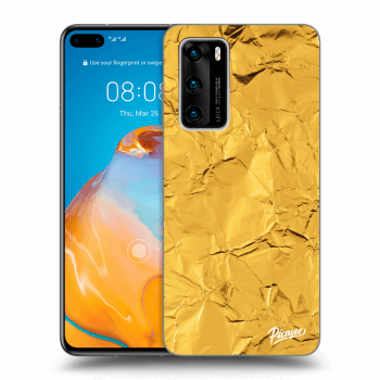 Etui na Huawei P40 - Gold