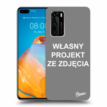 Etui na Huawei P40 - Własny projekt ze zdjęcia