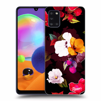 Etui na Samsung Galaxy A31 A315F - Flowers and Berries