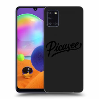 Etui na Samsung Galaxy A31 A315F - Picasee - old logo - black