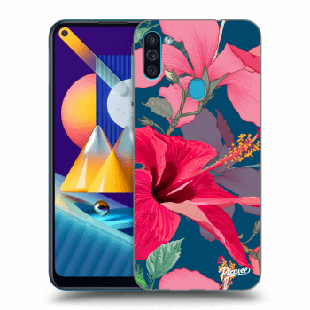 Etui na Samsung Galaxy M11 - Hibiscus