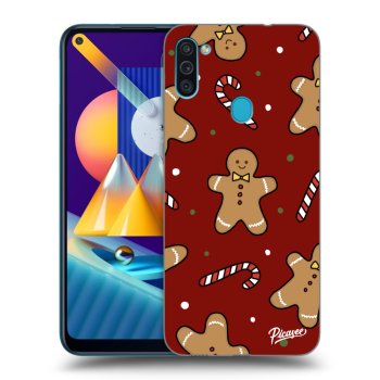 Picasee silikonowe przeźroczyste etui na Samsung Galaxy M11 - Gingerbread 2