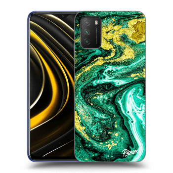 Etui na Xiaomi Poco M3 - Green Gold