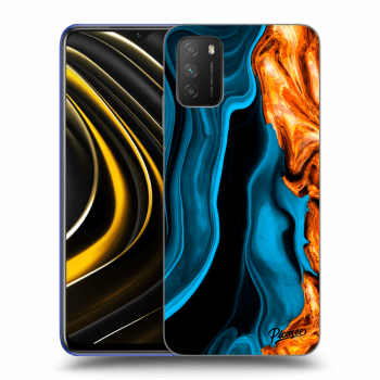 Etui na Xiaomi Poco M3 - Gold blue