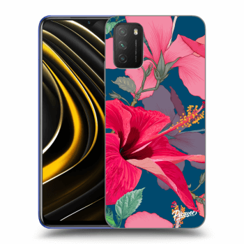 Etui na Xiaomi Poco M3 - Hibiscus
